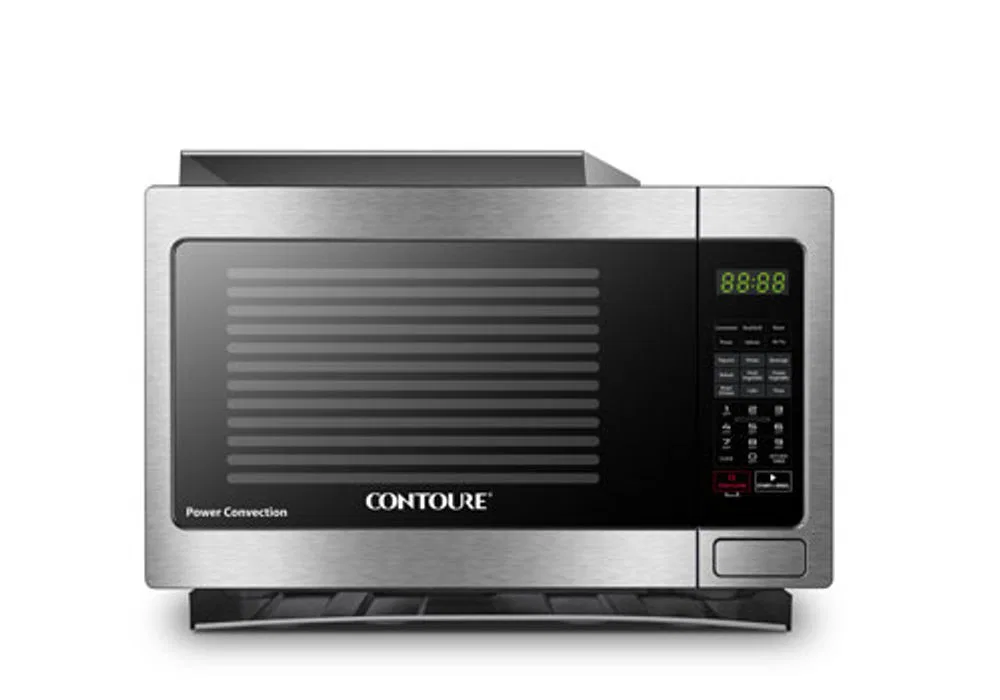 RV-200S-CON – NAT.QUALITY Microwave Oven, 1.1 Cubic Foot Capacity 1000 Watts Cooking Power/ 1500 Watts Input Power Bl...